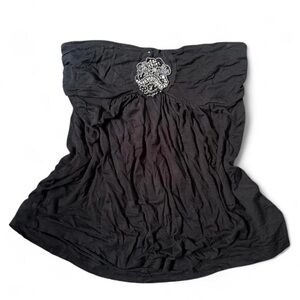 💍Y2k Strapless Beaded Top💍